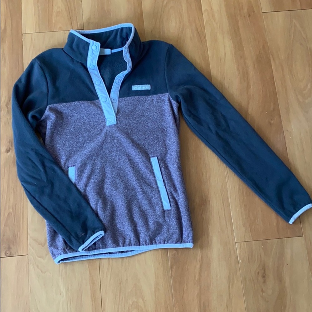 Columbia Fleece Quarter Button Up